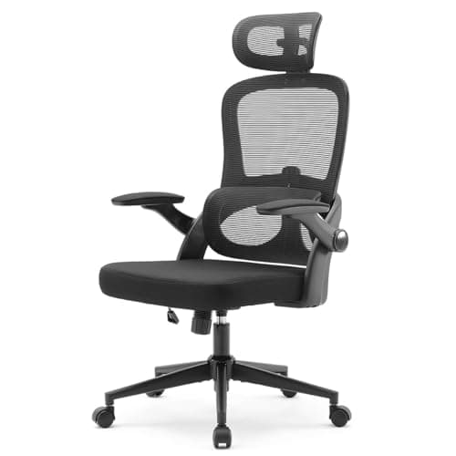 SIHOO M102C オフィスチェア ゲーミングチェア 独立式ランバーサポート 椅子 デスクチェア 3D跳ね上げ式アームレスト デスクチェア テレワーク 疲れない 人間工学 チェア (ブラック)