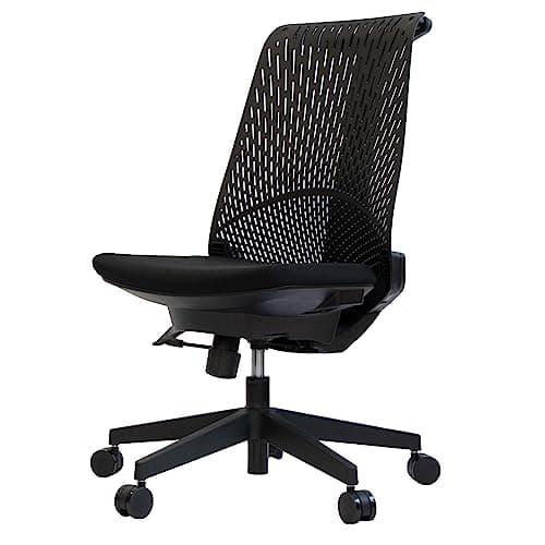 イトーキ サリダ YL6 ブラック オフィスチェア【スタイリッシュデザイン/通気性・メッシュ形状のハイバック/こだわりの座面/シンクロロッキング / 360度回転 / 85mm座面上下昇降 / イトーキ品質 / 3年保証 / お客様組立品】 ゲーミング デスクチェア YL6-BLEL
